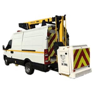 12.5 metre cherry picker vehicle